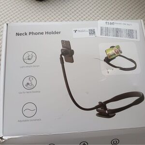 Adjustable Black Neck Phone Holder